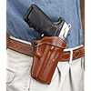 Hunter Open Top Holster for Glock 17 22, Brown